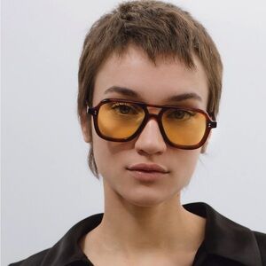 Miller & Marc Tres Aviator sunglasses NWOT